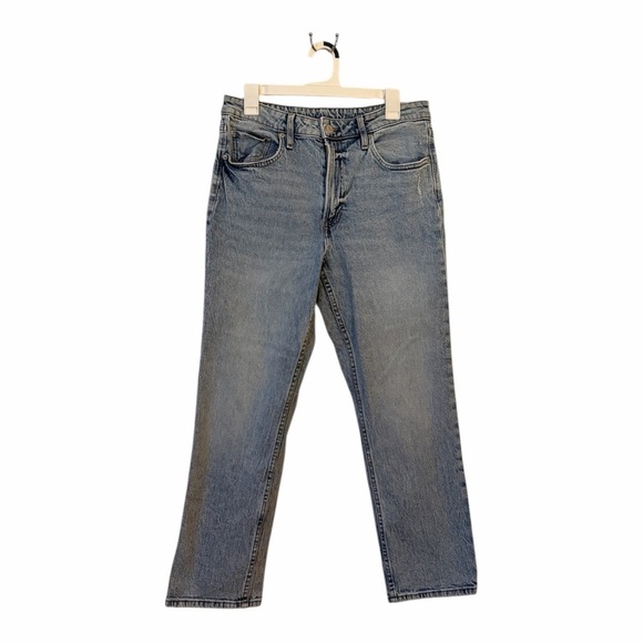 H&M Denim - H&M Women’s Slim Straight High Ankle Blue Jeans